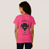 Ik ben #Proud2BNaturalMe omdat... T-shirt (Achterkant volledig)