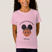 Ik ben #Proud2BNaturalMe omdat... T-shirt (Voorkant)