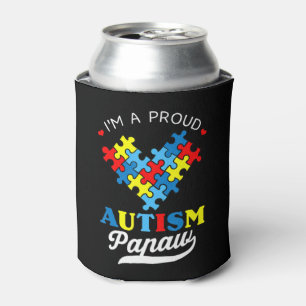 Ik ben Proud Autism Papaw - Ideaal voor opa die Blikjeskoeler