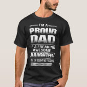 Ik ben proud vader van de Geweldige lafaards. T-shirt (Voorkant)