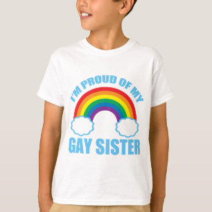 Ik ben Proud van Mijn Gay Zuster T-shirt