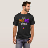 Ik ben Psoriasis Warrior Psoriasis Bewustmaking vo T-shirt (Voorkant volledig)