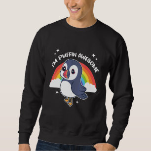 Ik ben Puffin Geweldige Leuke Regenboog En Puffin Trui