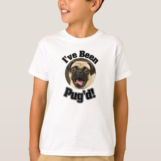 Ik ben Pug'd - Funny Pug T-shirt (Voorkant)