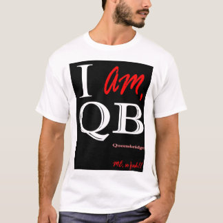 Ik ben QB (Queensbridge) - Zwart/wit T-shirt