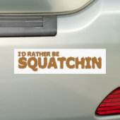 IK BEN RADER SQUATCHIN BUMPERSTICKER (Op auto)