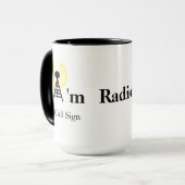 Ik ben Radio Active Ham Rado Mok & Call Sign (Voorkant links)