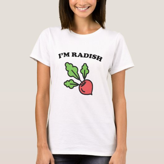 Ik ben Radish T-shirt (Voorkant)