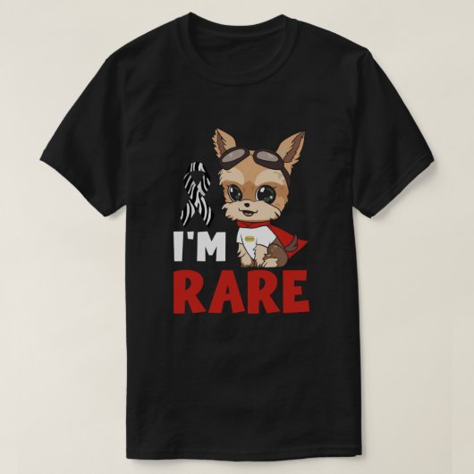 Ik ben Rare JJ Solo Zwart T-shirt (Design voorkant)
