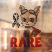 Ik ben Rare JJ Window Sticker White Lettering (Vel 2)