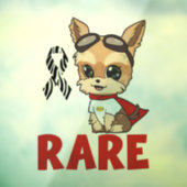 Ik ben Rare JJ Window Sticker White Lettering (Vel 3)