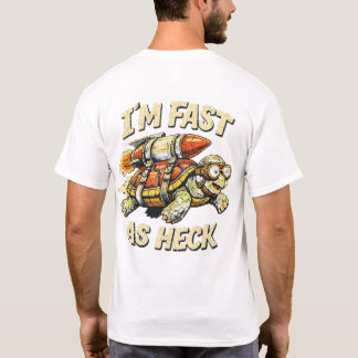 “Ik ben razendsnel” Grappige Schildpad T-shirt