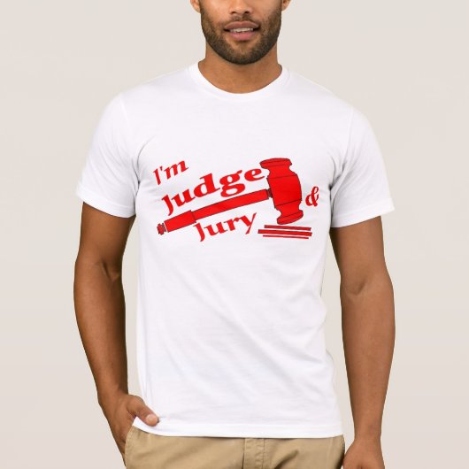 Ik ben rechter en rechter. t-shirt (Voorkant)