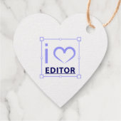 Ik ben redacteur bedankjes labels (Achterkant)