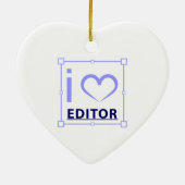 Ik ben redacteur keramisch ornament (Achterkant)