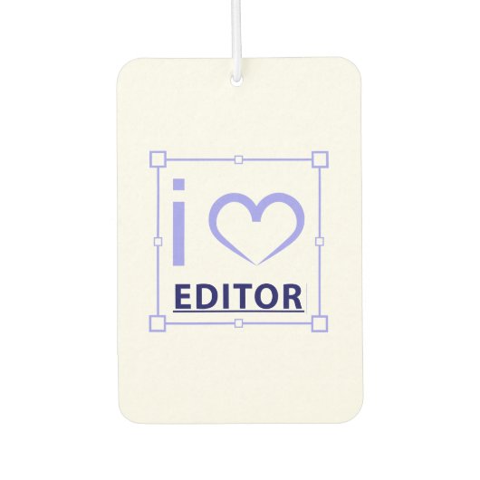 Ik ben redacteur luchtverfrisser (Voorkant)