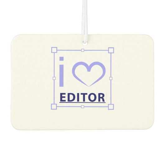 Ik ben redacteur luchtverfrisser (Voorkant)