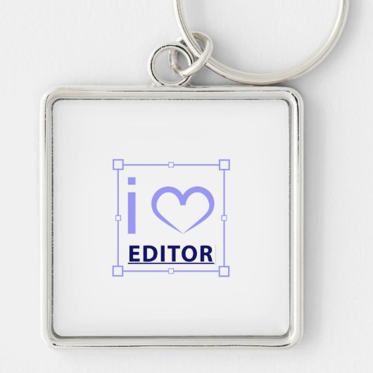 Ik ben redacteur sleutelhanger (Voorkant)