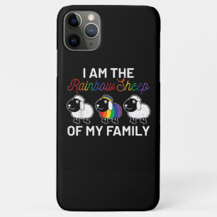 Ik ben regenboogschapen van mijn familie Schapen Case-Mate iPhone Case