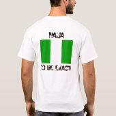 IK BEN REPPIN' AFRiCA T-shirt (Achterkant)