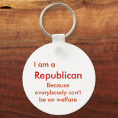 Ik ben Republikein Sleutelhanger (Voorkant)