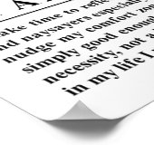 IK BEN RESILIENTE Poster om u te inspireren en te (Hoek)