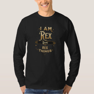 Ik ben Rex die Rex Dingen Celebratie doet T-shirt
