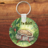 Ik ben Rich! sleutelketen Sleutelhanger (Voorkant)