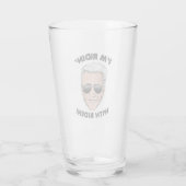 Ik ben Ridin met Biden Glas (Achterkant)