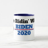 Ik ben Ridin met Biden in 2020 Mok (Midden)