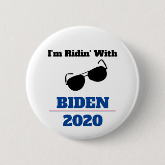 Ik ben Ridin met Biden in 2020 Ronde Button 5,7 Cm