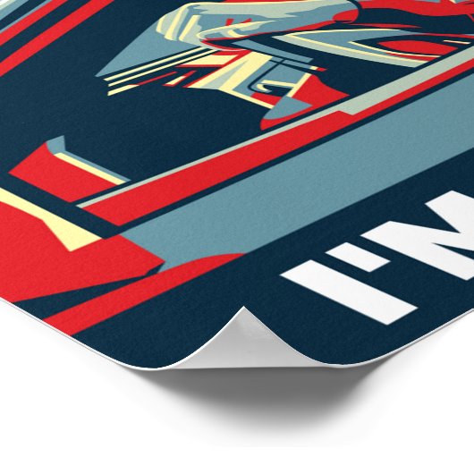 IK BEN RIDIN MET BIDEN POSTER (Hoek)