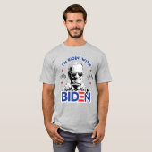 IK BEN RIDIN MET BIDEN T-SHIRT (Voorkant volledig)