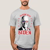 Ik ben Ridin met Biden T-shirt (Voorkant)