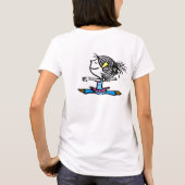 Ik ben Ringer T-shirt voor vrouwen, Ballerina Teru (Achterkant)