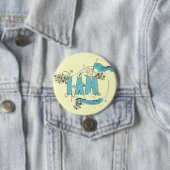 Ik ben ronde button 7,6 cm (In situ)