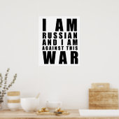 Ik ben Russisch Poster (Keuken)