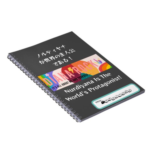 Ik ben 's werelds hoofdpersoon notitieboek (Rechterzijde)