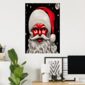 Ik ben Santa Claus | AI Art Poster (Thuiskantoor)
