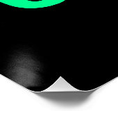 Ik ben Santa Claus Digital Art Design Perfect Poster (Hoek)