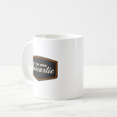 Ik Ben Sarcasme Geboren Koffiemok (Voorkant links)