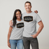 Ik Ben Sarcasme Geboren T-shirt (Unisex)