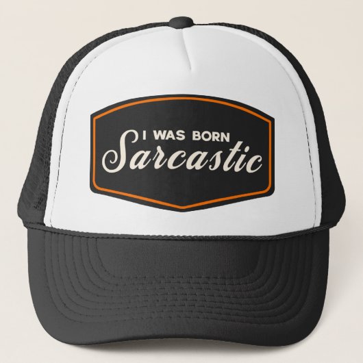 Ik Ben Sarcasme Geboren Trucker Pet (Voorkant)