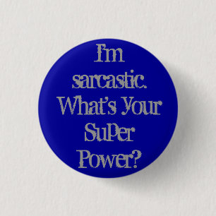 Ik ben Sarcastische Button