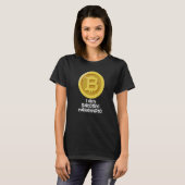 Ik ben Satoshi Nakamoto Bitcoin NFT Cryptocurrency T-shirt (Voorkant volledig)