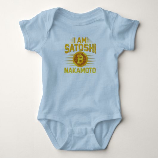 Ik ben Satoshi Nakamoto Romper (Voorkant)