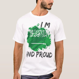 Ik ben Saudi-Arabisch en trots T-shirt