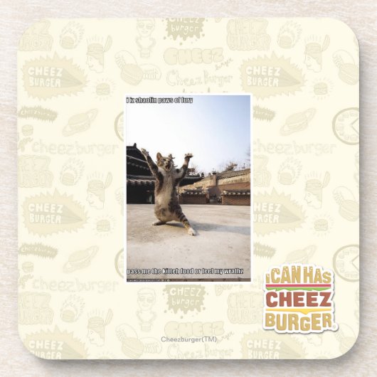 Ik ben schaduwpoten van woede drankjes onderzetter (Voorkant)