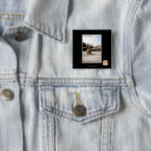 Ik ben schaduwpoten van woede vierkante button 5,1 cm (In situ)