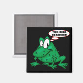 Ik ben Schattig Funny T-shirts Cadeaus Magneet (Voorkant / Achterkant)